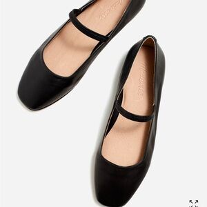 Madewell Black Mary Jane Flats